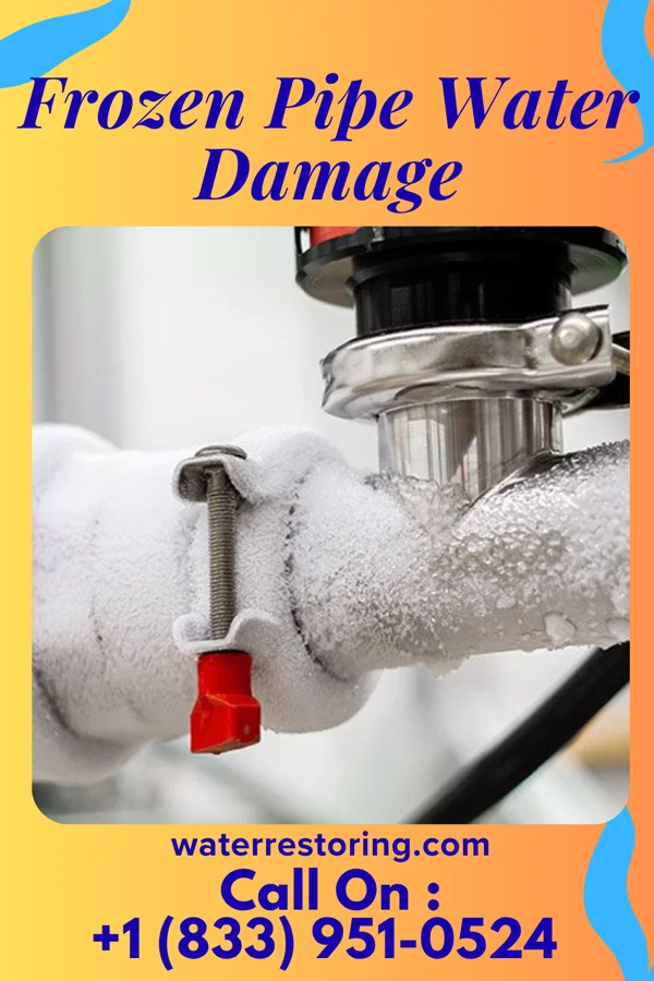 Frozen Pipe Water Damage in Cave-In-Rock, IL